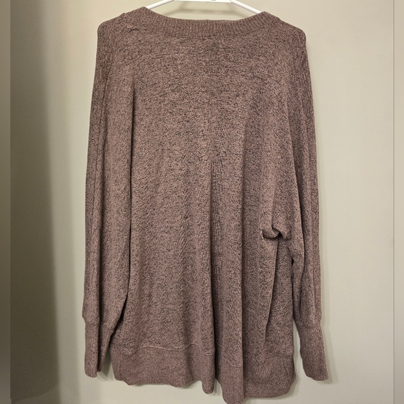 American Eagle size XS cardigan | super soft sweater cardigan | brown - Picture 2 of 4